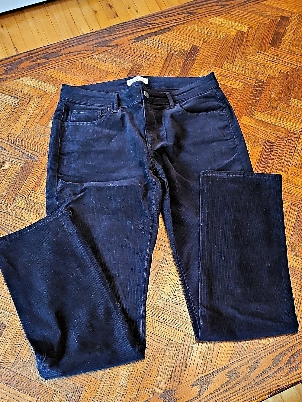 LOFT Curvy Straight Corduroy Pants.